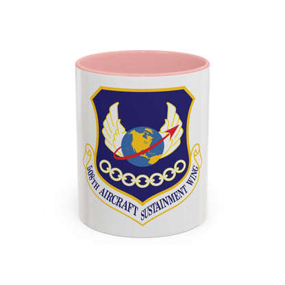 508th Aircraft Sustainment Wing (U.S. Air Force) Accent Coffee Mug