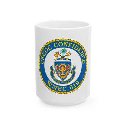 USCGC Confidence WMEC 619 (U.S. Coast Guard) White Coffee Mug