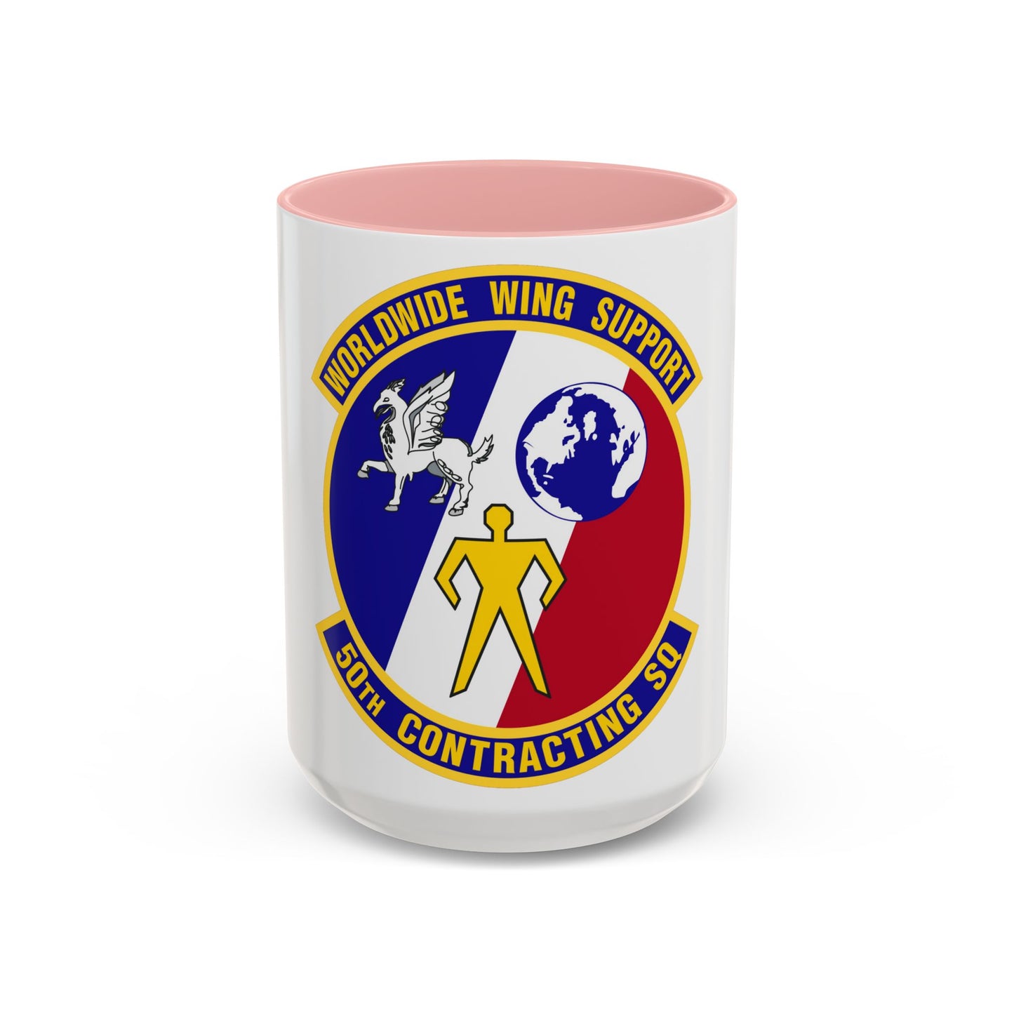 50th Contracting Squadron (U.S. Air Force) Accent Coffee Mug