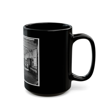 Alexandria, Va.  Cooks In The Kitchen Of Soldiers' Rest (U.S. Civil War) Black Coffee Mug