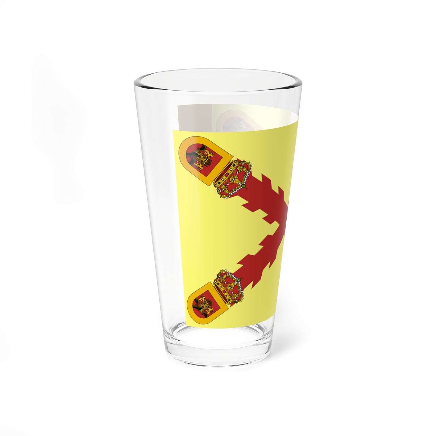 Flag of the Mexican Royalists (Mexico) Pint Glass 16oz