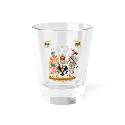Grand Coat of Arms of Grand Duchy of Poznań (Poland) (Coat of Arms) Shot Glass 1.5oz
