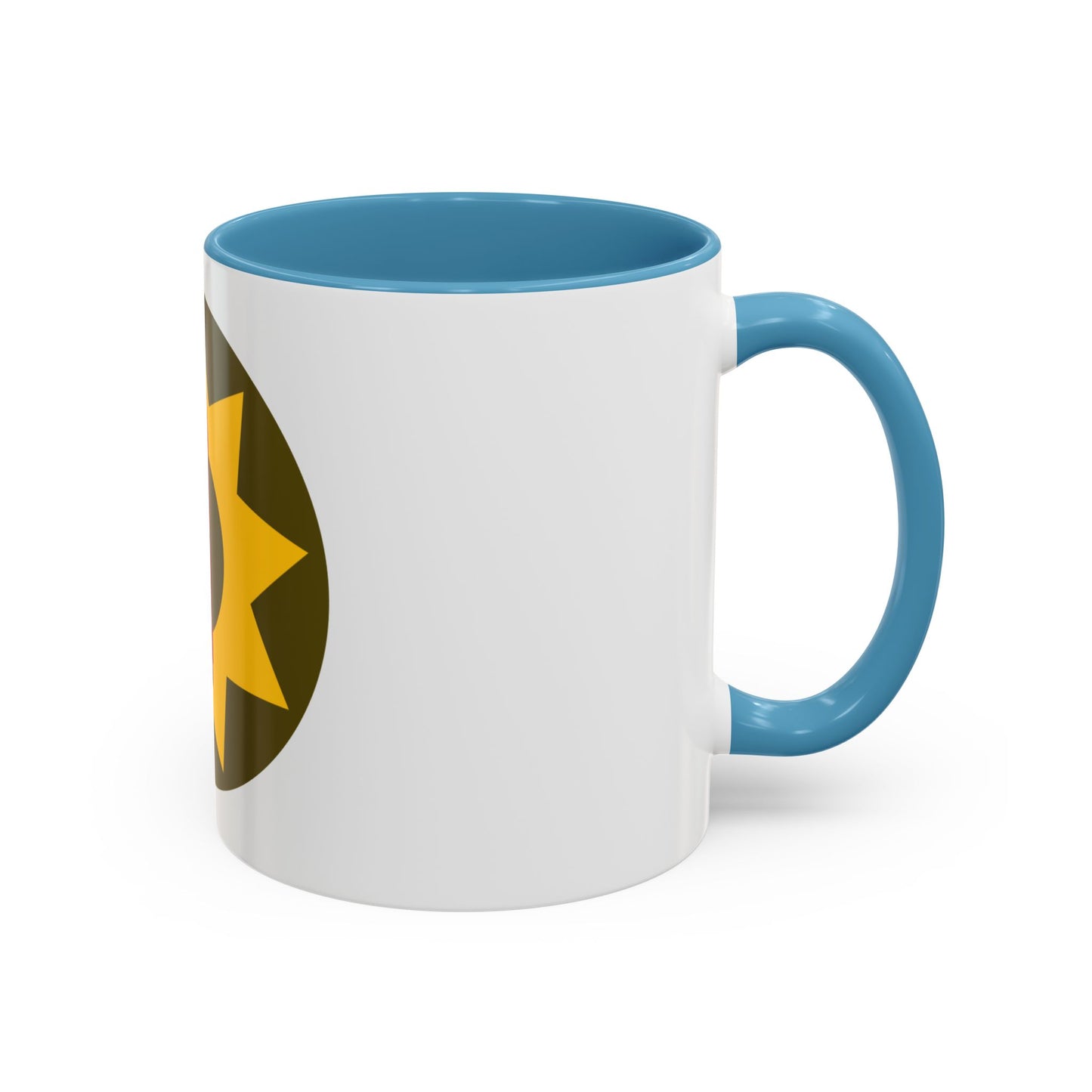 Pacific Coastal Frontier (U.S. Army) Accent Coffee Mug