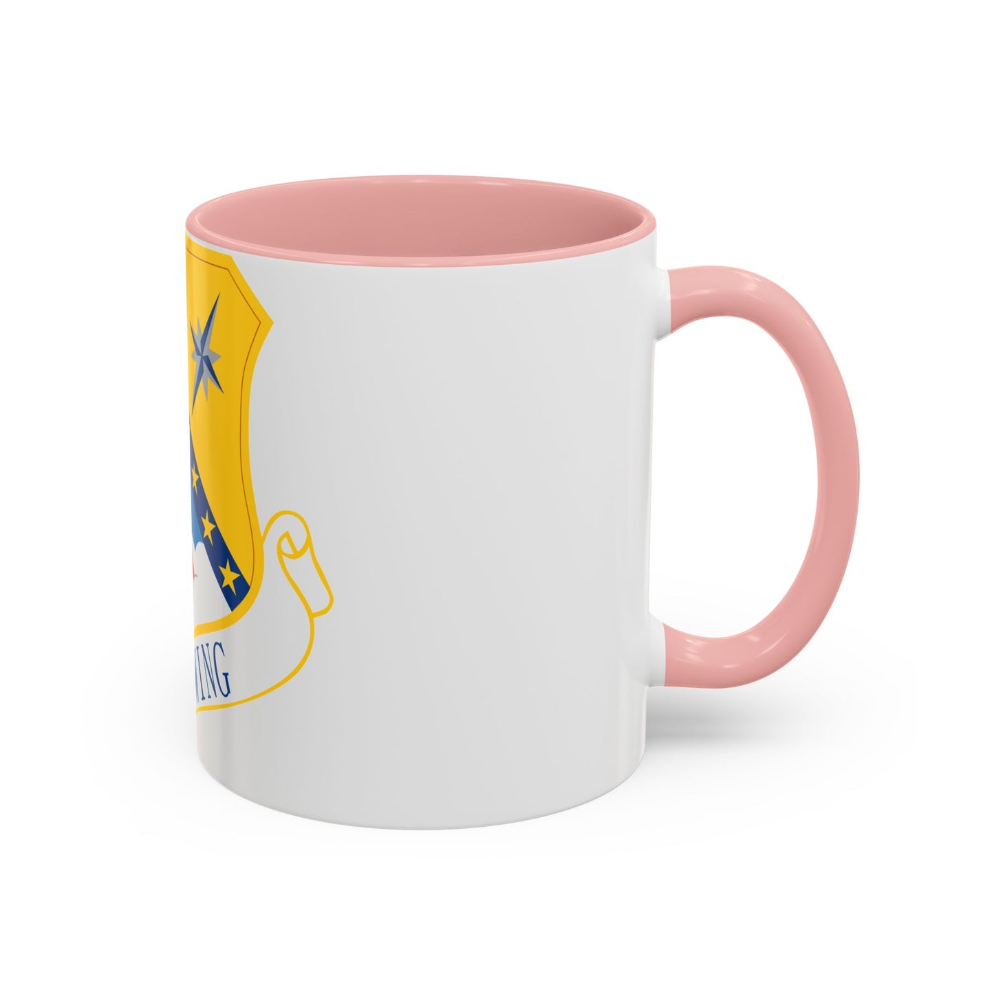 168th Wing emblem (U.S. Air Force) Accent Coffee Mug