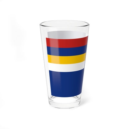 Flag of Mongol United Autonomous Government 1937-1939 (China) Pint Glass 16oz
