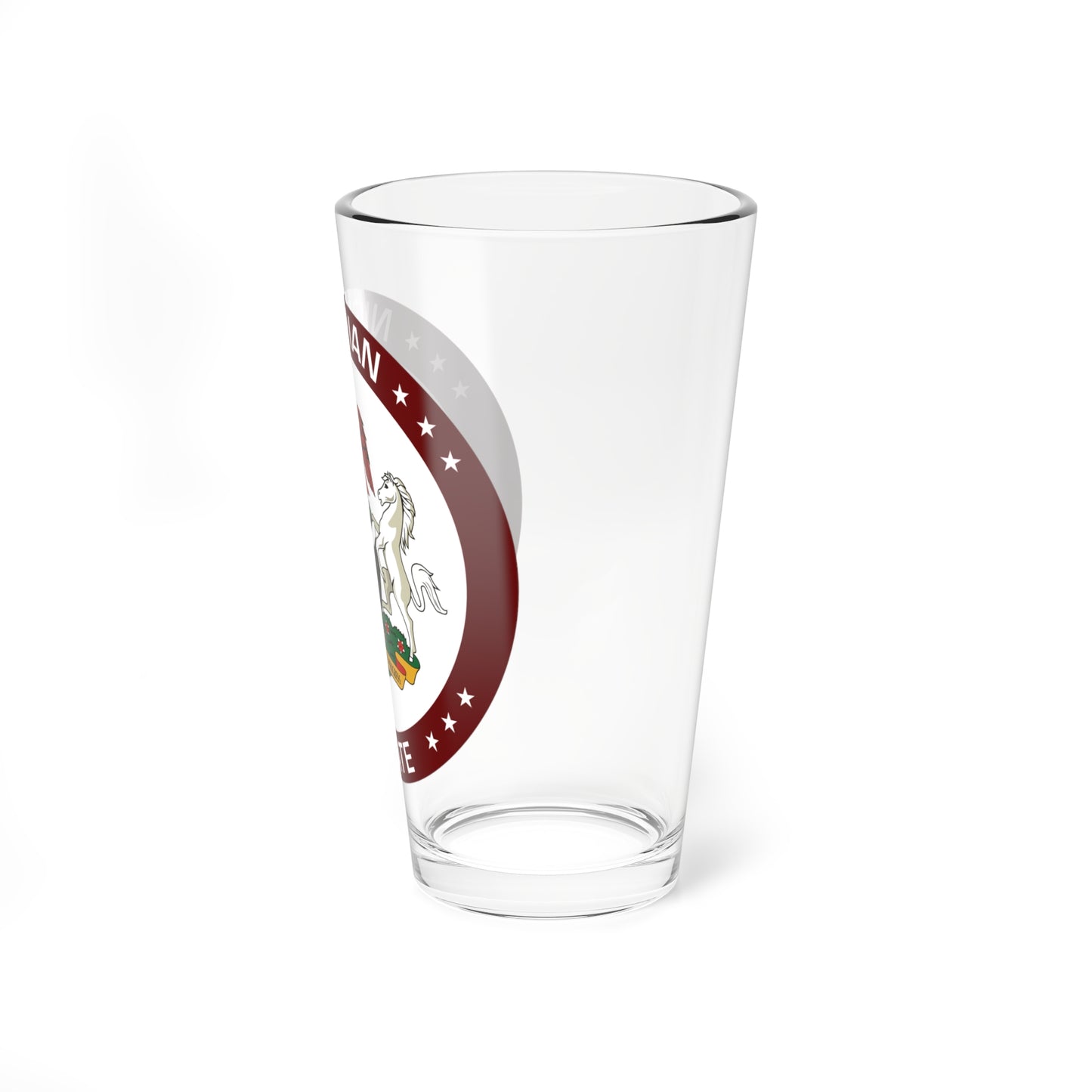 Seal of the Senate of Nigeria (Niger) (Coat of Arms) Pint Glass 16oz