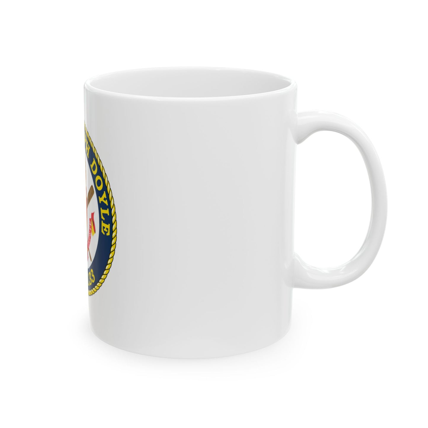 USCG C JOSEPH DOYLE W PC 1133 (U.S. Coast Guard) White Coffee Mug