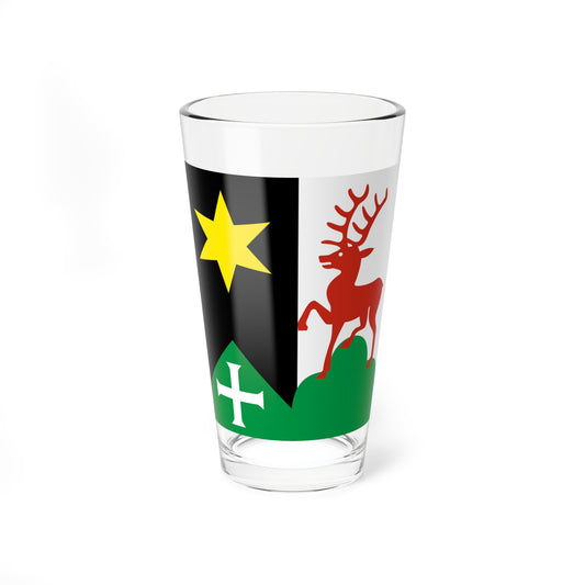 CHE Oberegg Flag (Switzerland) Pint Glass 16oz