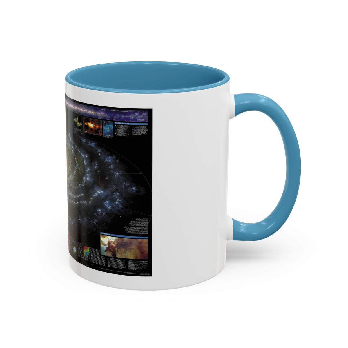 Space - Milky Way (2002) (Map) Accent Coffee Mug