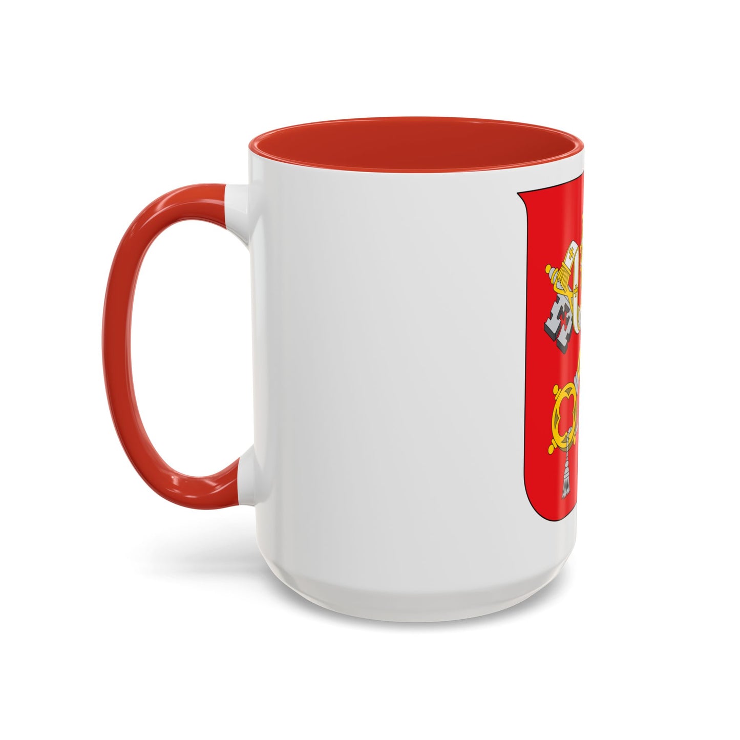 Coat of arms of Vatican City State - Accent Coffee Mug