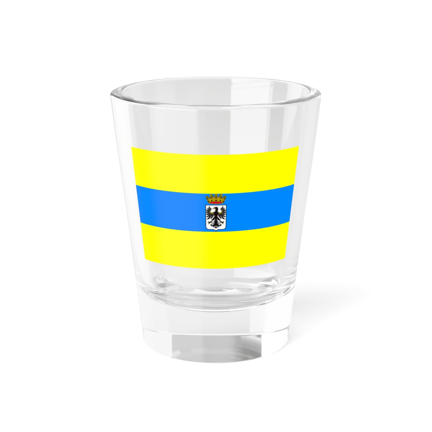 Flag of Trento Italy - Shot Glass 1.5oz