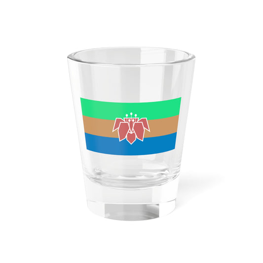 Tricolor Kapok Flag (China) Shot Glass 1.5oz