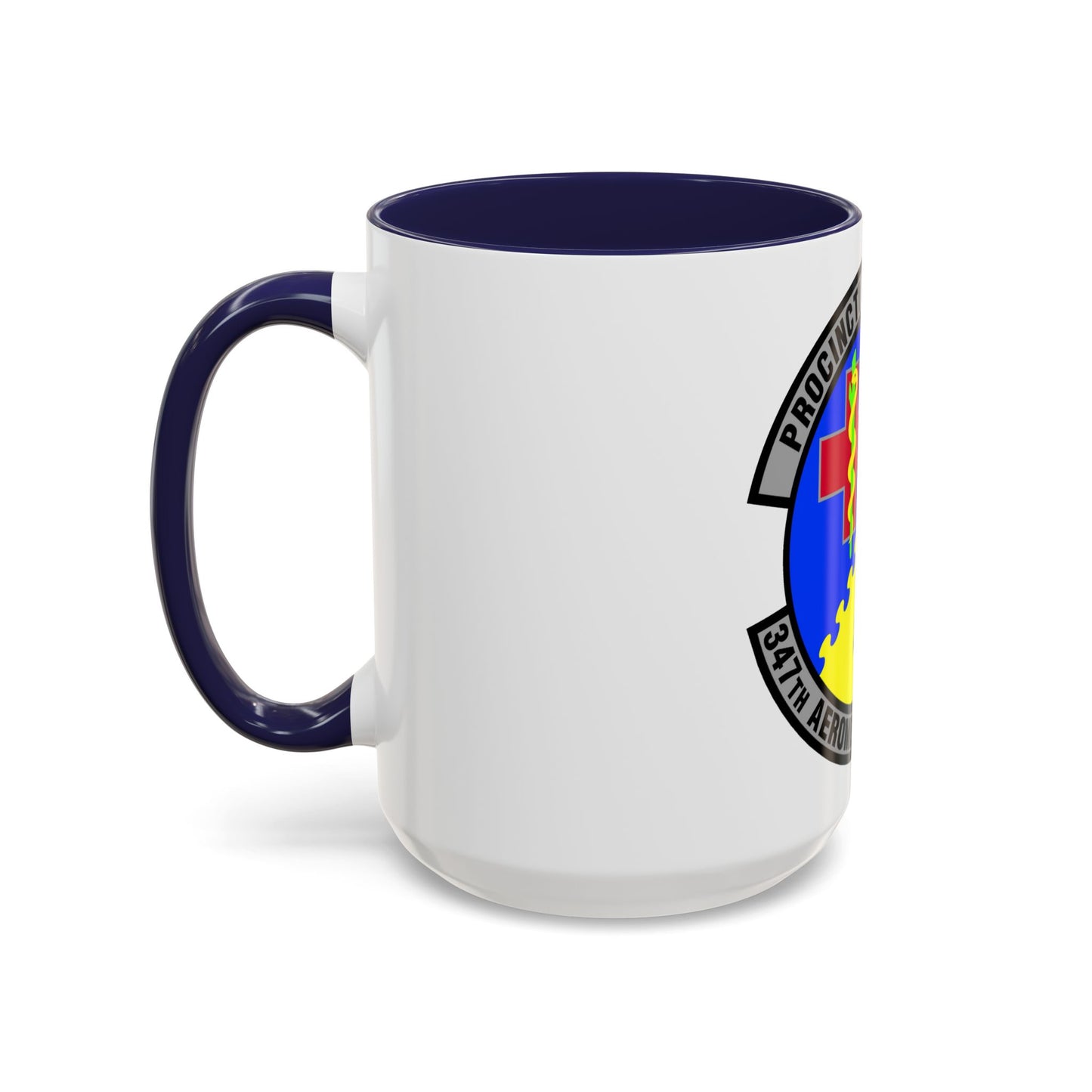 347th Aeromedical Dental Squadron (U.S. Air Force) Accent Coffee Mug