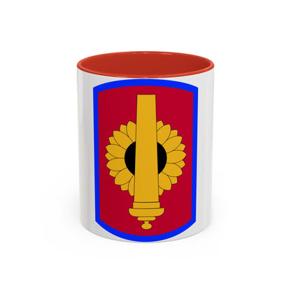 130th Field Artillery Brigade (U.S. Army) Accent Coffee Mug