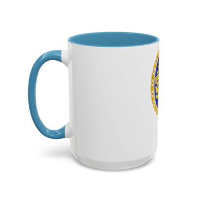 Coat of arms of the French Republic - Accent Coffee Mug