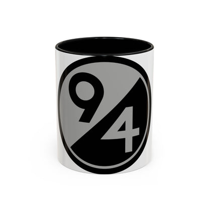 94th Regional Readiness Command SSI (U.S. Army) Accent Coffee Mug