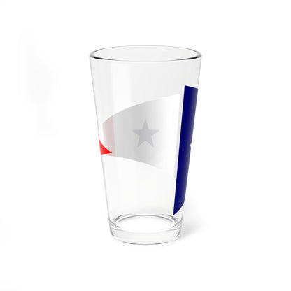 Burgee of Yacht Club de France (France) Pint Glass 16oz