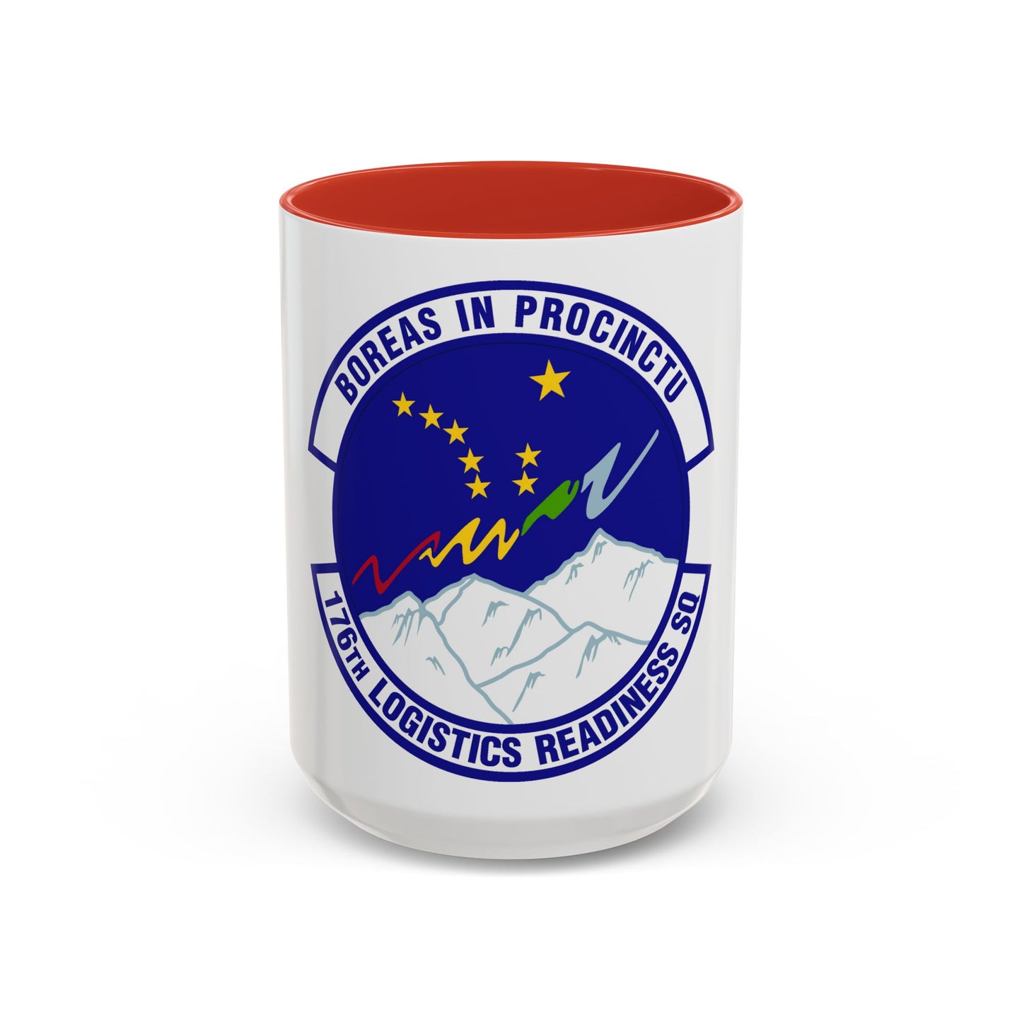 176th Logistics Readiness Squadron (U.S. Air Force) Accent Coffee Mug
