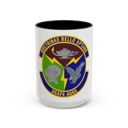 4 Combat Training Squadron USAFE (U.S. Air Force) Accent Coffee Mug