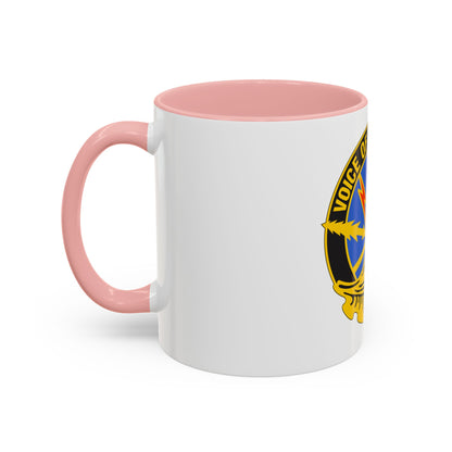 516th Signal Brigade (U.S. Army) Accent Coffee Mug