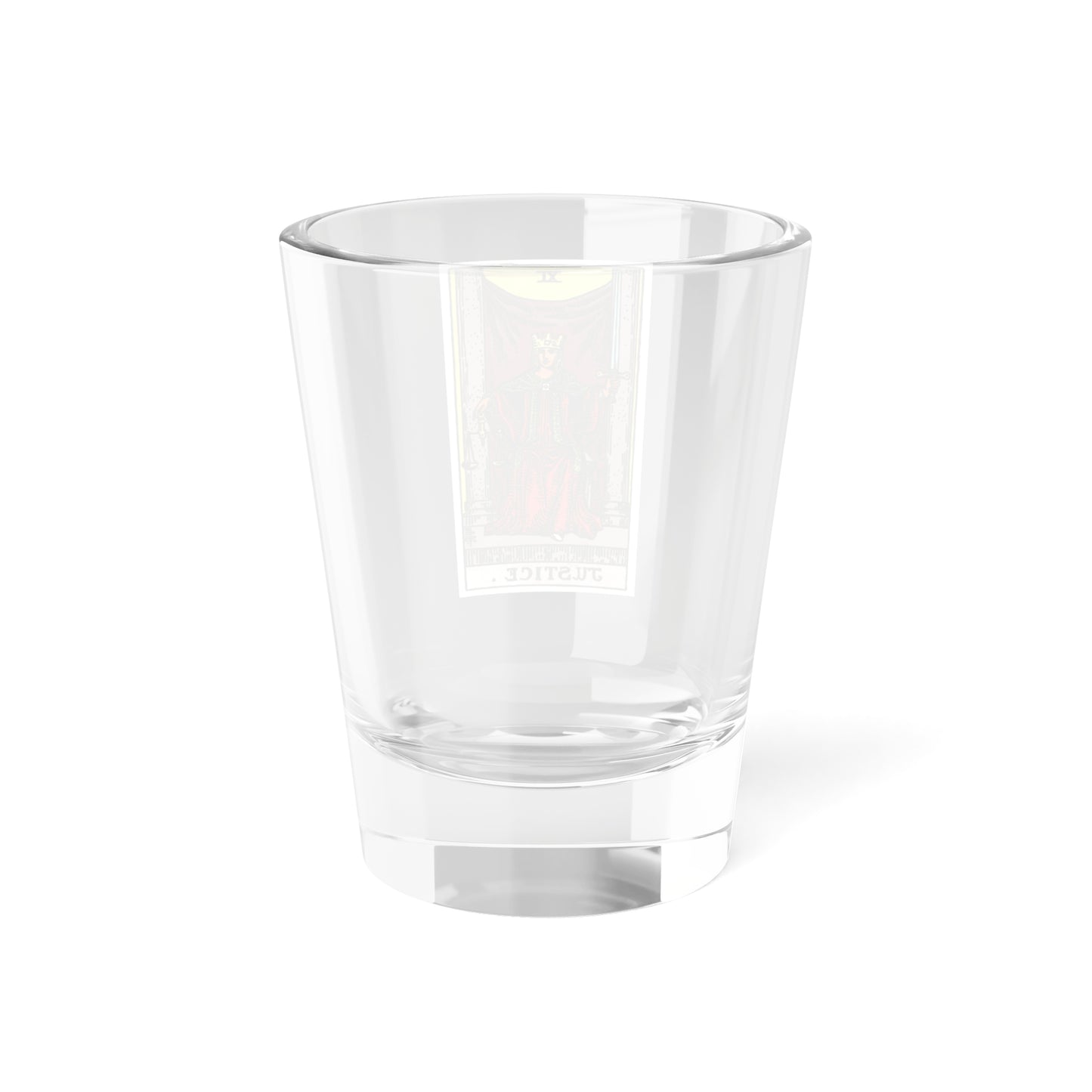 Justice (Tarot Card) Shot Glass 1.5oz