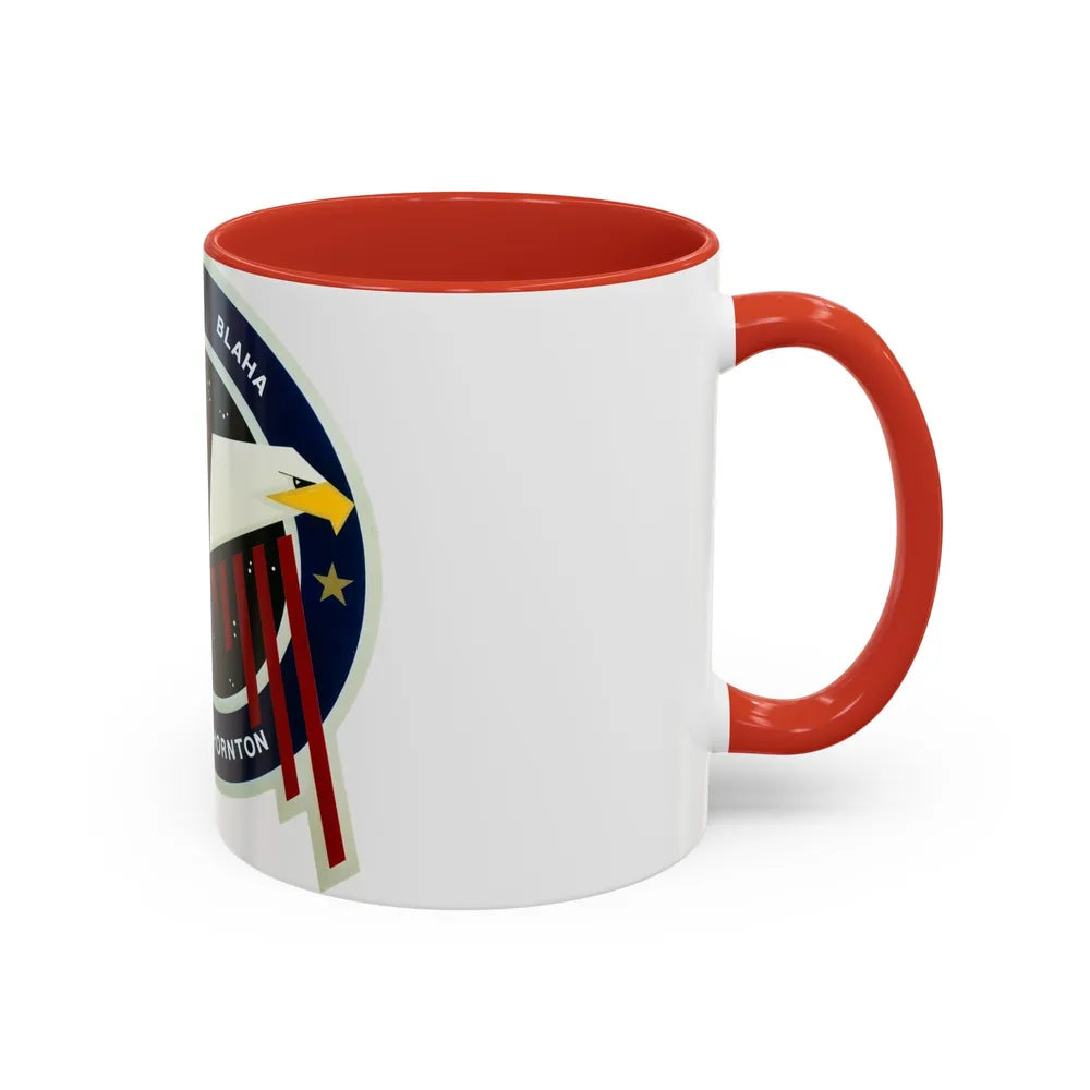 STS 33 (NASA) Accent Coffee Mug-Go Mug Yourself