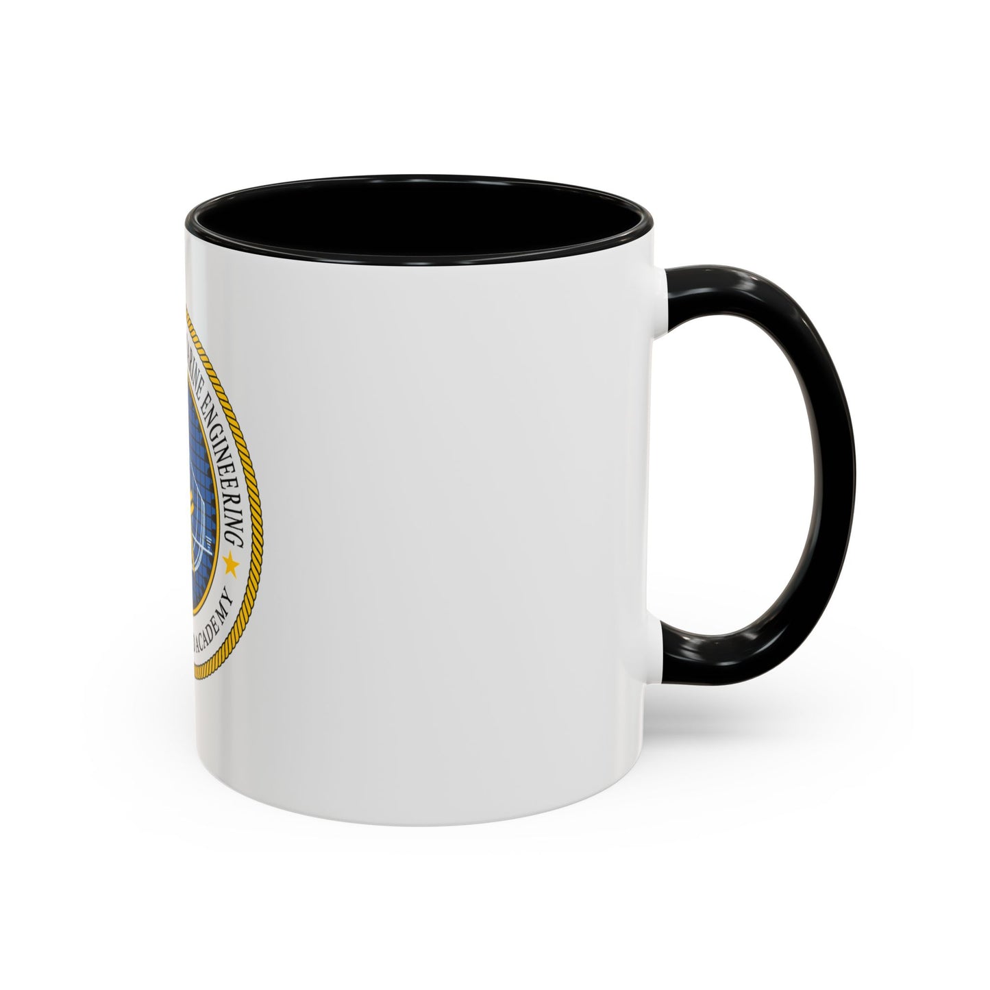 USCG Academy NA&ME (U.S. Coast Guard) Accent Coffee Mug