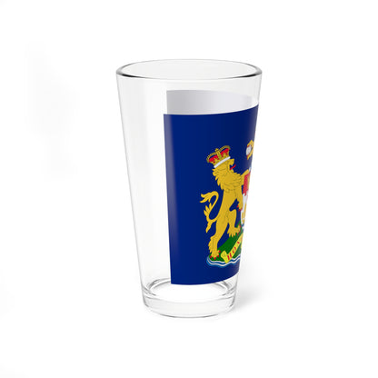 Hong Kong Autonomy Movement Flag (China) Pint Glass 16oz