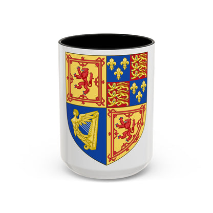 Royal Arms of the Kingdom of Scotland (1603-1707) - Accent Coffee Mug