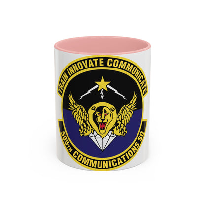 505th Communications Squadron (U.S. Air Force) Accent Coffee Mug