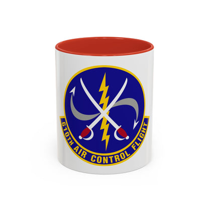 610 Air Control Flight PACAF (U.S. Air Force) Accent Coffee Mug