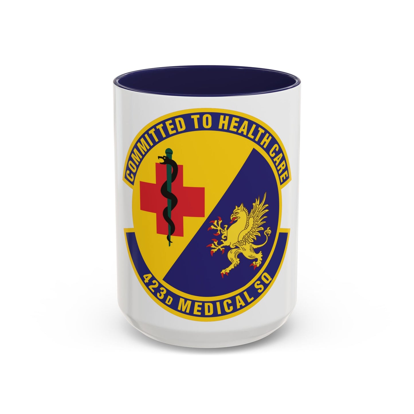 423d Medical Squadron (U.S. Air Force) Accent Coffee Mug