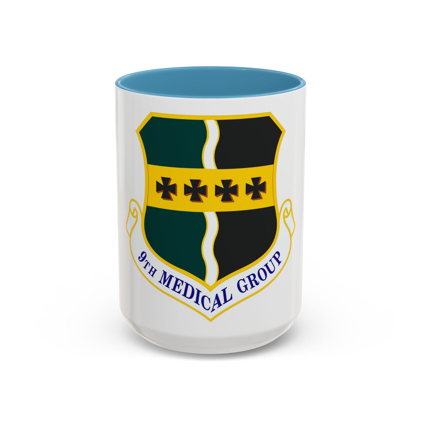 9th Medical Group (U.S. Air Force) Accent Coffee Mug