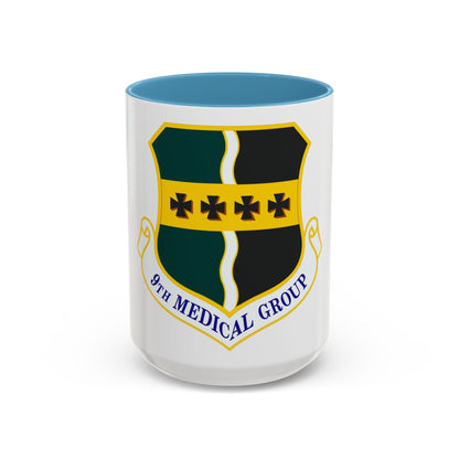 9th Medical Group (U.S. Air Force) Accent Coffee Mug