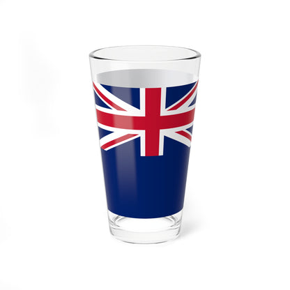 Flag of Hong Kong 1955-1959 (China) Pint Glass 16oz