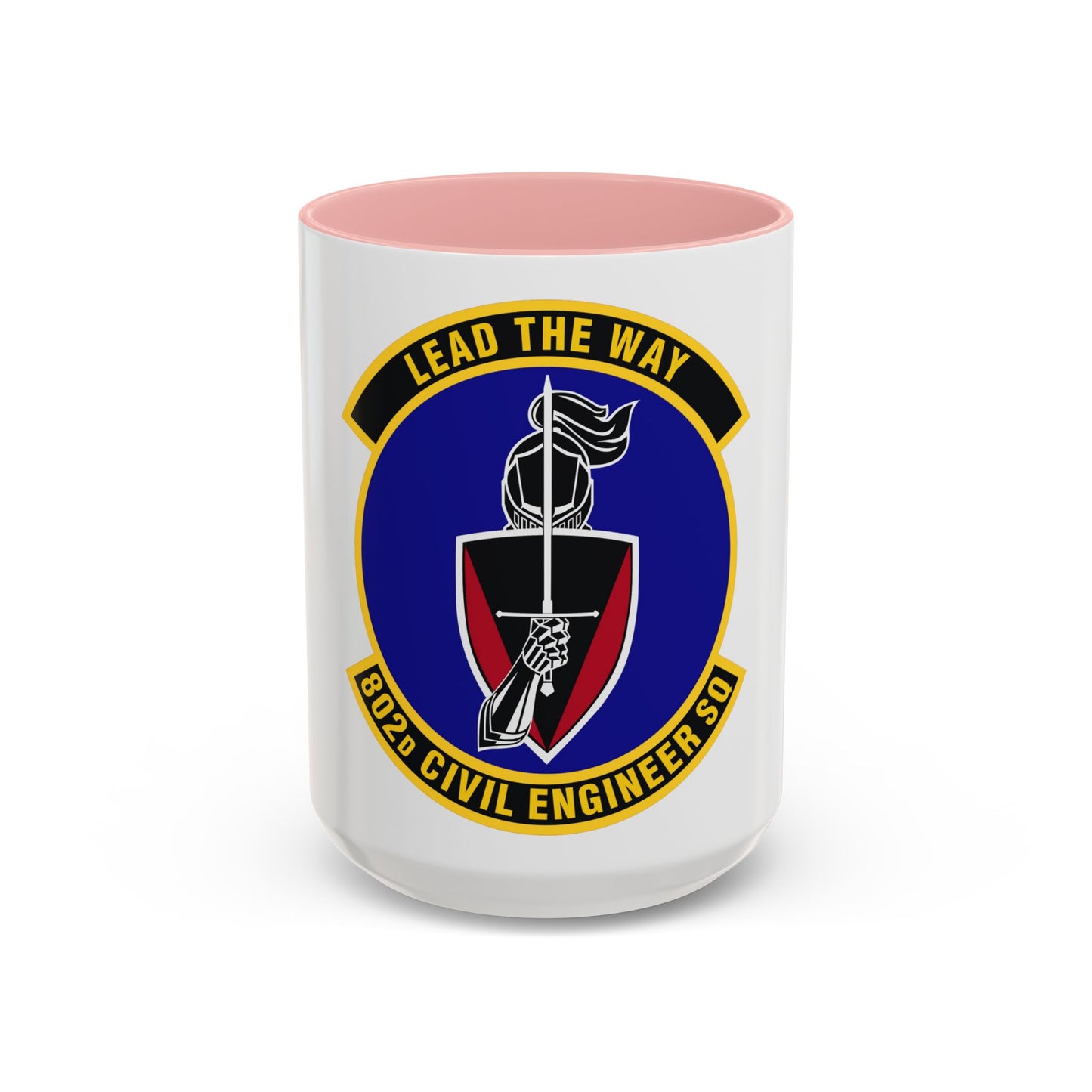 802d Civil Engineer Squadron (U.S. Air Force) Accent Coffee Mug