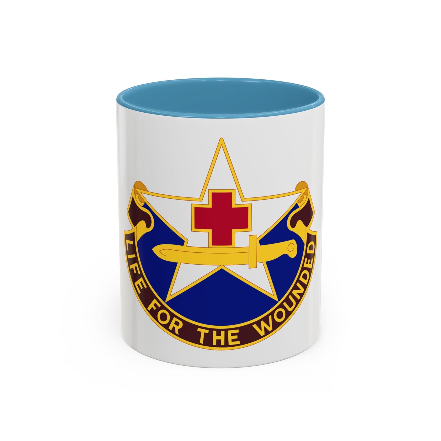 111 Medical Battalion (U.S. Army) Accent Coffee Mug