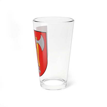 POL powiat bartoszycki COA (Poland) (Coat of Arms) Pint Glass 16oz