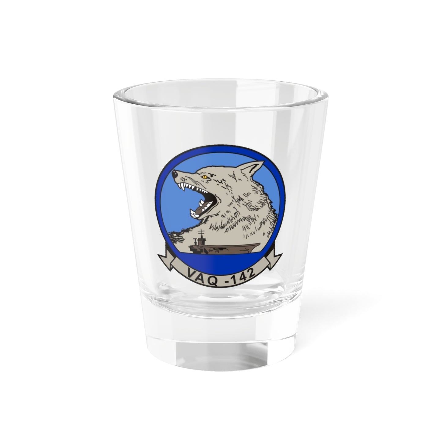 VAQ 142 (U.S. Navy) Shot Glass 1.5oz