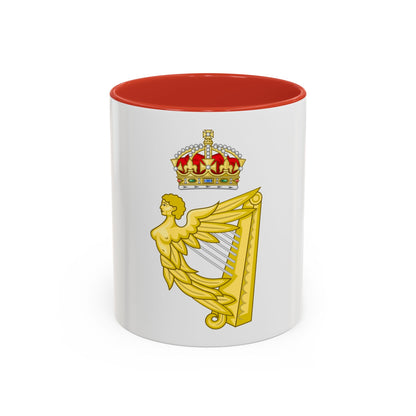 Crowned Harp (Tudor Crown) - Accent Coffee Mug