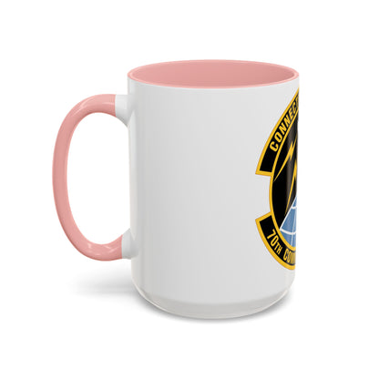 70th Communications Squadron (U.S. Air Force) Accent Coffee Mug