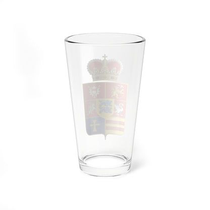 Coats of arms of Frédéric IV of Holstein-Gottorp (Denmark) (Coat of Arms) Pint Glass 16oz