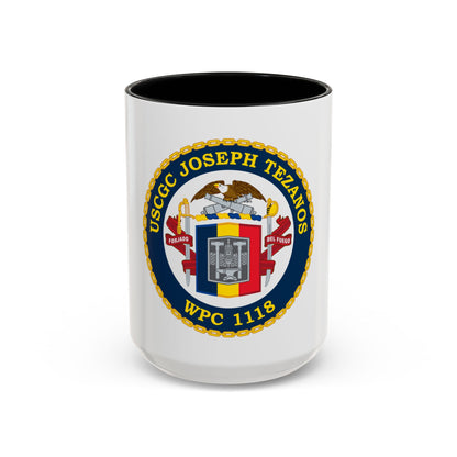 USCG Joseph Tezanos WPC 1118 (U.S. Coast Guard) Accent Coffee Mug