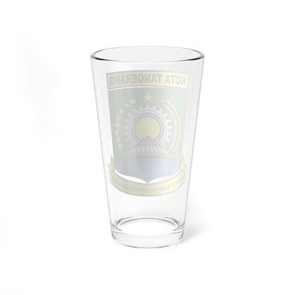 Seal of the City of Tangerang (Indonesia) (Coat of Arms) Pint Glass 16oz