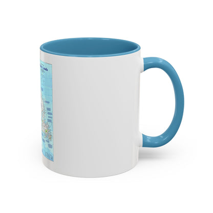 Canada - Atlantic 1 (1992) (Map) Accent Coffee Mug