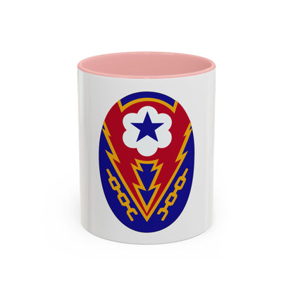 Communications Zone Personnel Europe (U.S. Army) Accent Coffee Mug