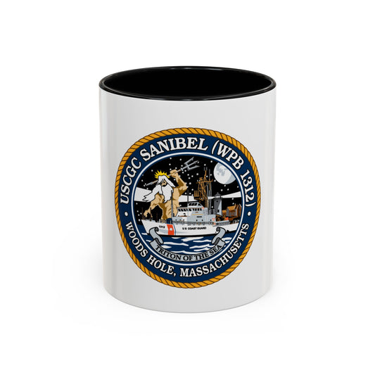 USCGC Sanibel WPB   1312 (U.S. Coast Guard) Accent Coffee Mug