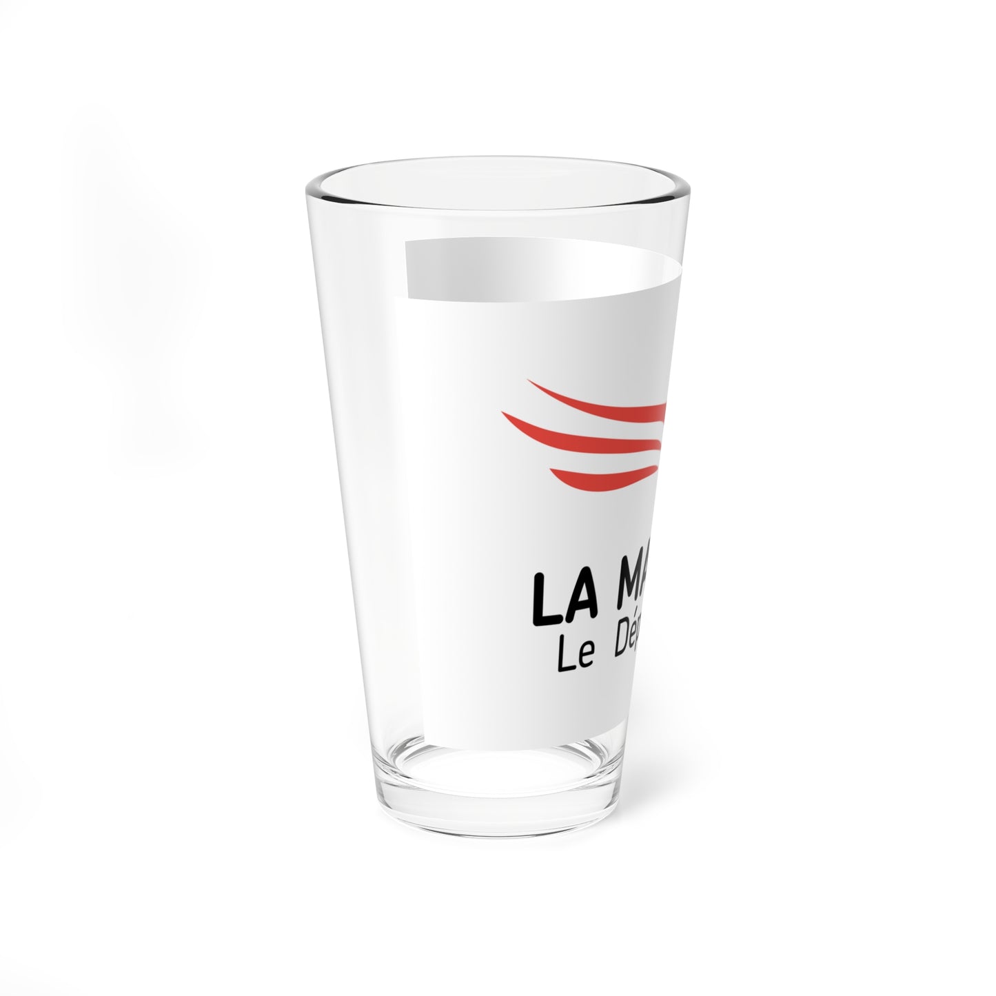 Flag of the Department of Mayenne (France) Pint Glass 16oz