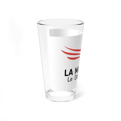 Flag of the Department of Mayenne (France) Pint Glass 16oz