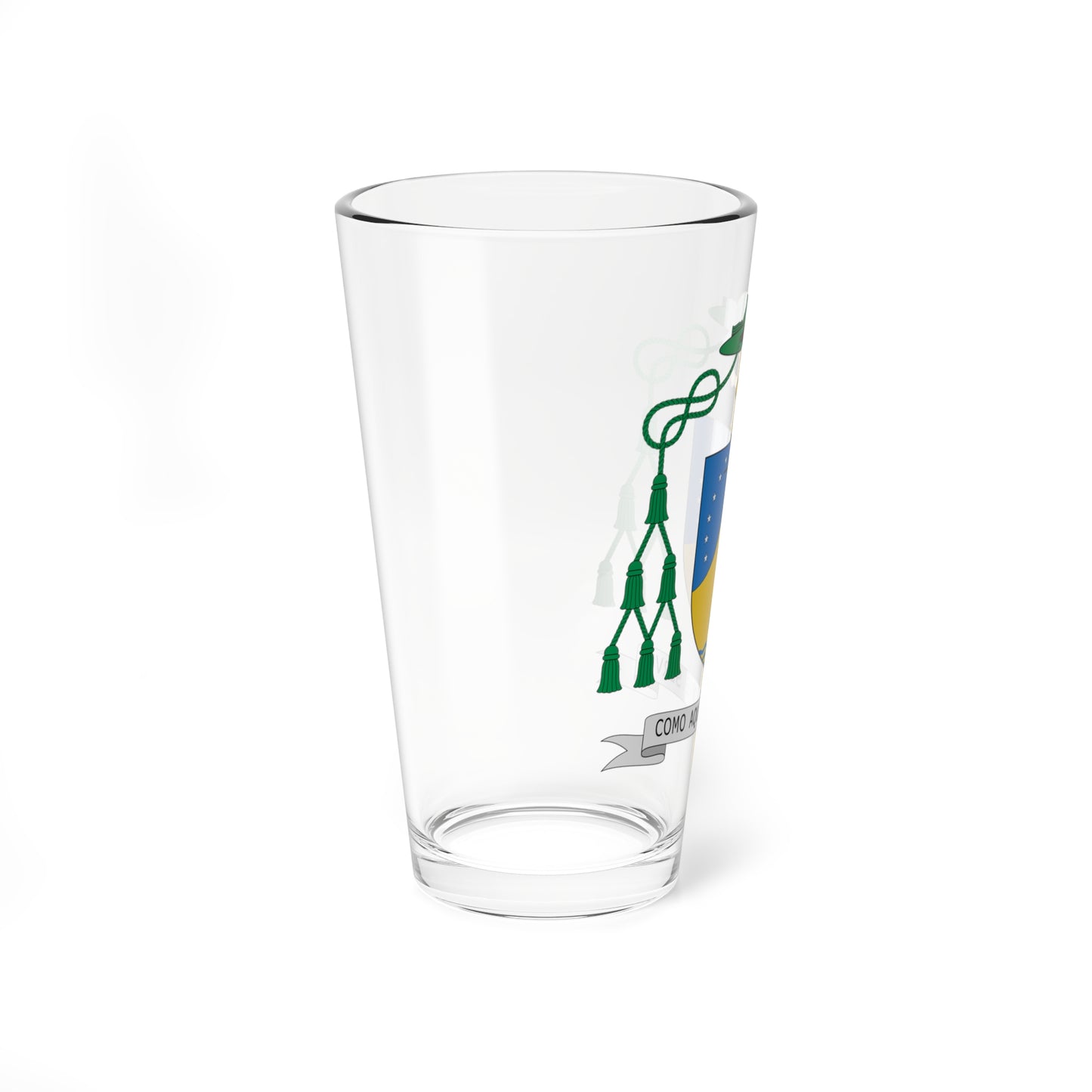 Escudo de Geraldo de Paula Souza (Spain) (Coat of Arms) Pint Glass 16oz